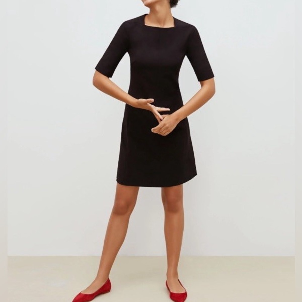 MM Lafleur Emilie Dress in Black NWT